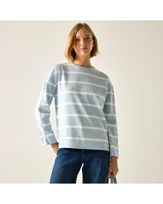 Regatta Blue Avira Long Sleeved Top