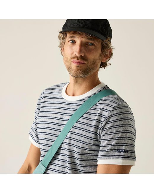 Regatta Gray Benlin Breathable T-Shirt for men