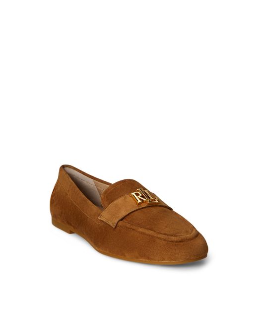 Ralph Lauren Brown Averi Loafers
