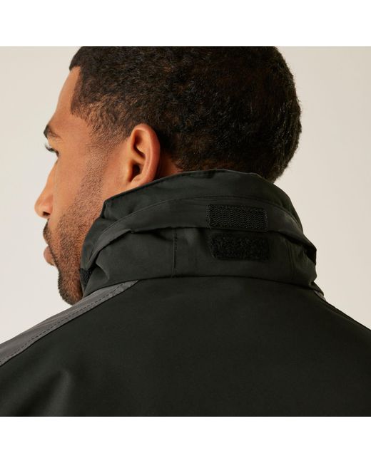 Regatta Black Defender Iii Waterproof 3 for men