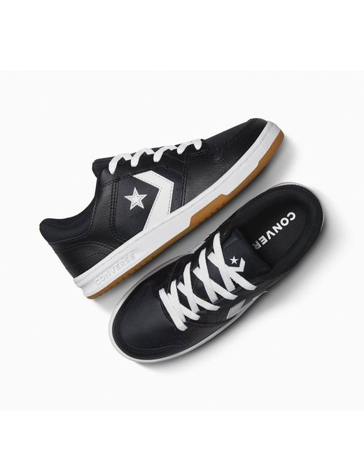 Converse Black Low-Top Trainers