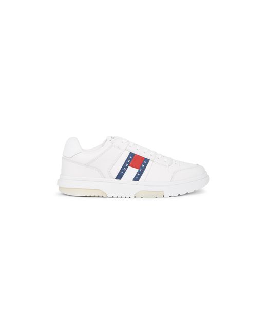 Tommy Hilfiger White The Brooklyn Leather Ess for men