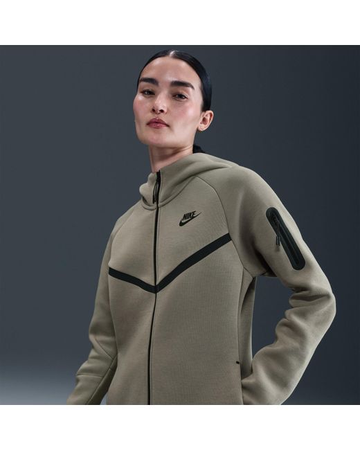 Nike Gray Sportswear Tech Fleece Windrunner