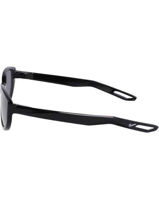 Nike Blue Nv07 Oval Sunglasses