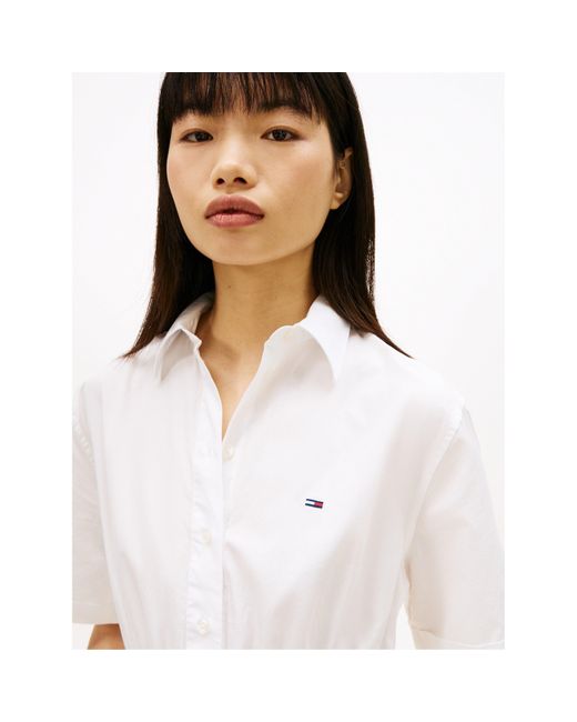 Tommy Hilfiger White Shirt Dress