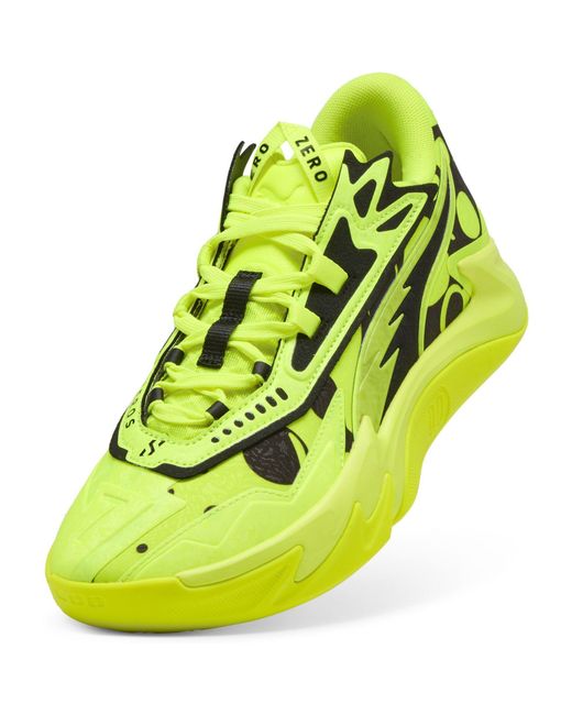 PUMA Yellow Scoot Zeros Ii Basketball Trainers for men