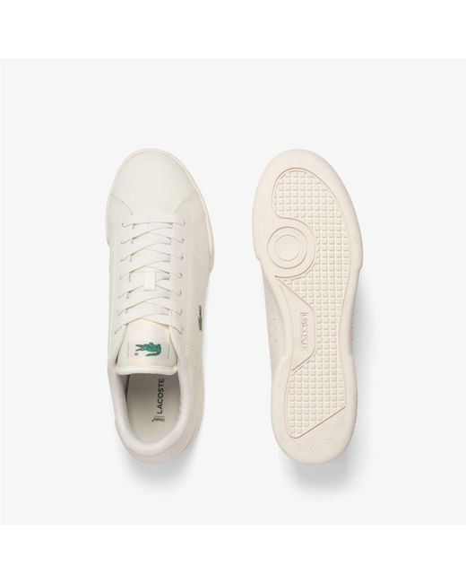 Lacoste White Carnaby Cup Trainers for men