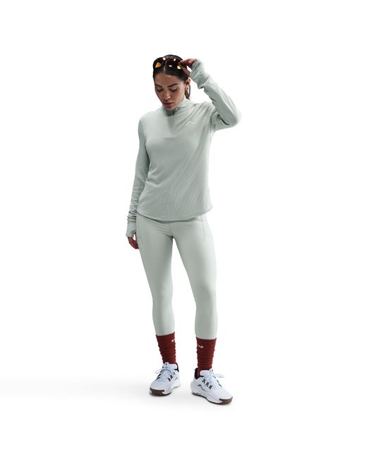 Nike Green Trail 7/8 Running Tights