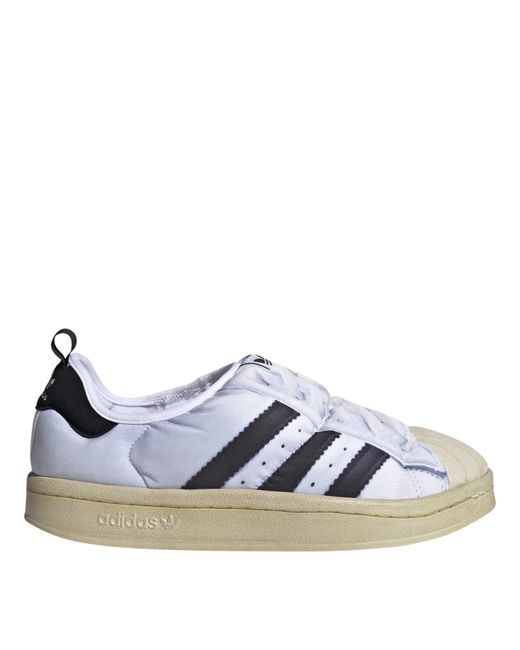 Adidas Originals Blue Ao Puffylette Shoes for men