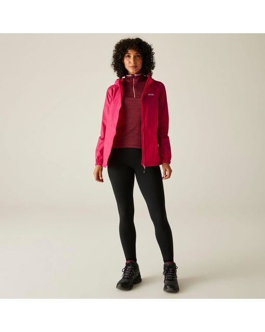 Regatta Red Pack It Iii Waterproof Jacket