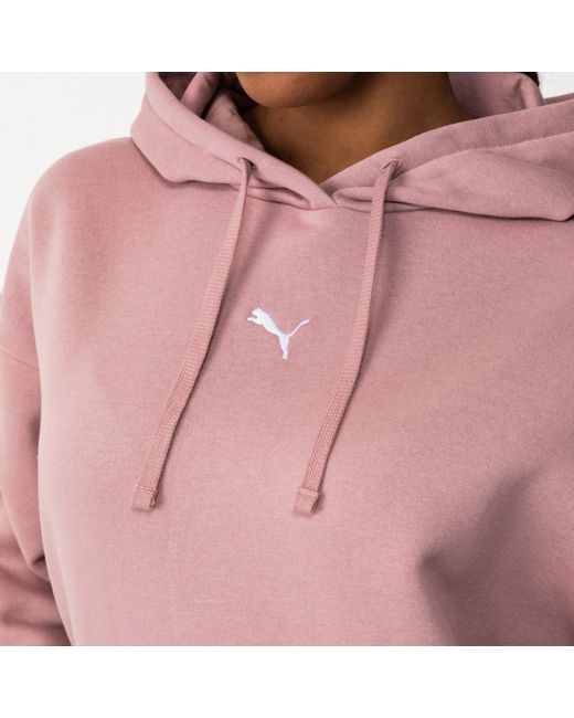 PUMA Pink Essentials Oversized Hoodie