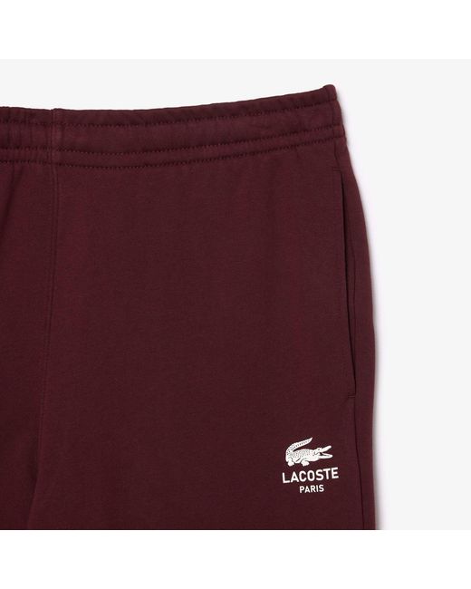 Lacoste Tapered Leg Sweatpants for men