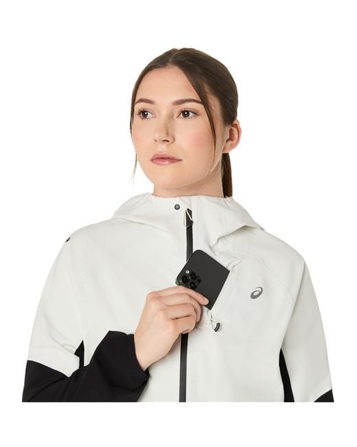 Asics Black Metarun Legend Running Jacket