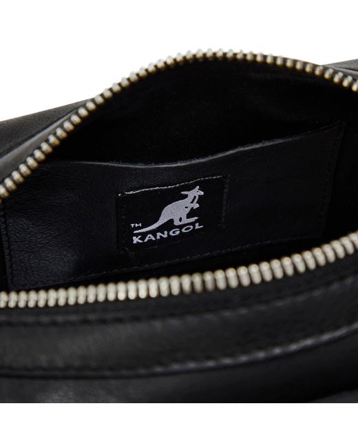 Kangol Black Mini Utility Shoulder Bags