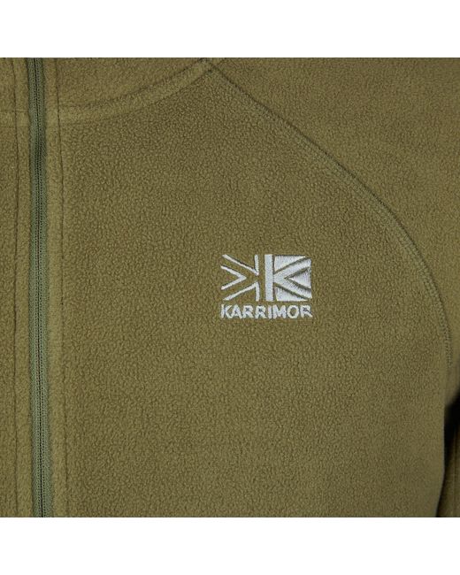 Karrimor Green Micro Fleece for men