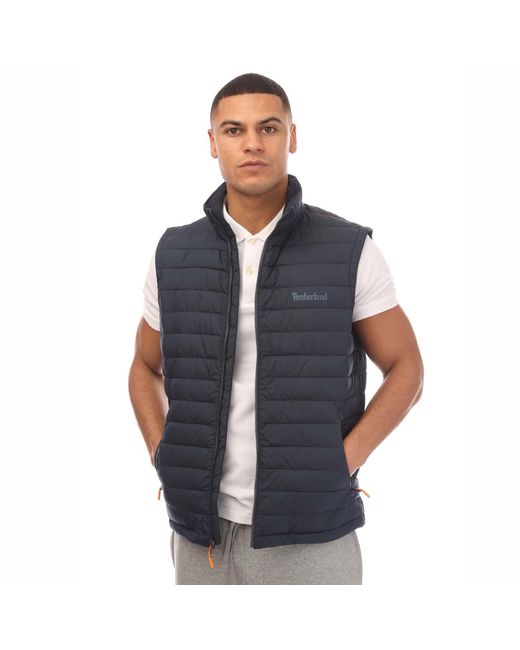 Timberland Black Axis Peak Durable Water Repellent Vest for men