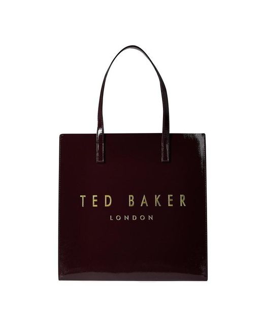 Ted Baker Red Crinkon Tote Bag