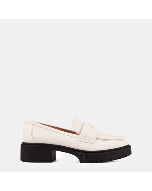 COACH Natural Leah Loafer
