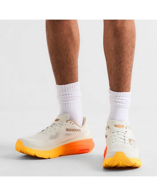Saucony White Running Shoes for men