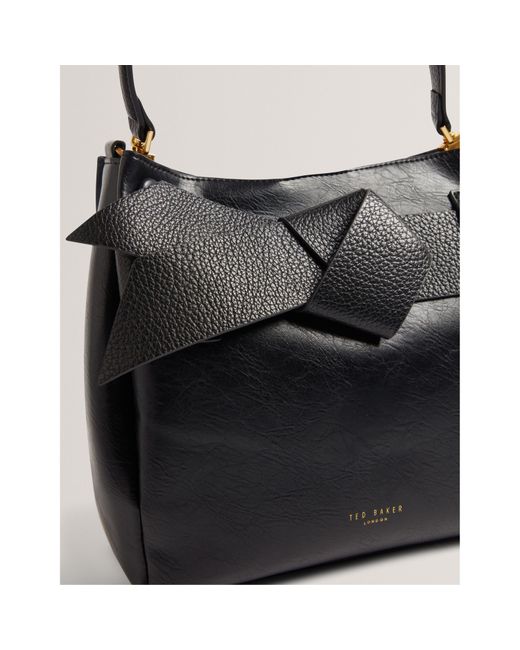 Ted Baker Black Bow Shoulder Bag