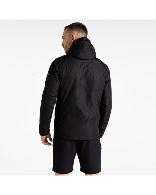 Dare 2b Black Torrek Weather-Resistant Insulated Puffer Jacket for men