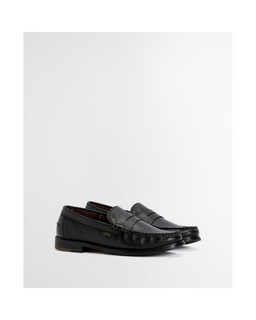 Barbour Black Linford Loafer for men