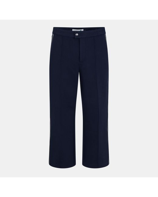 Lacoste Blue Pique Logo Joggers for men