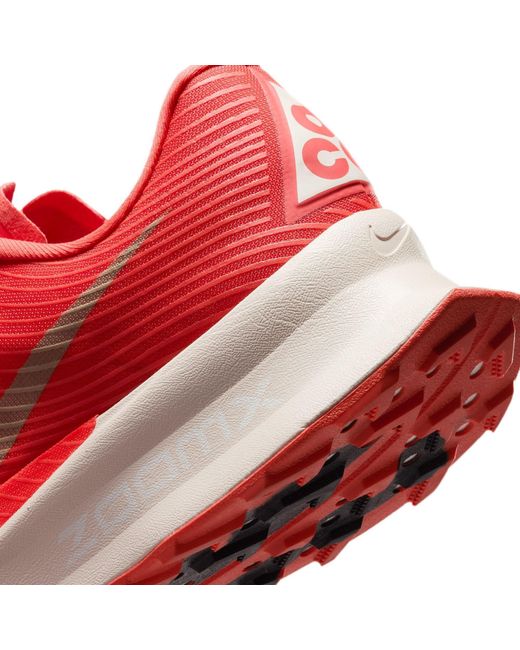 Nike Red Acg Ultrafly 2 Trail Running Shoes for men