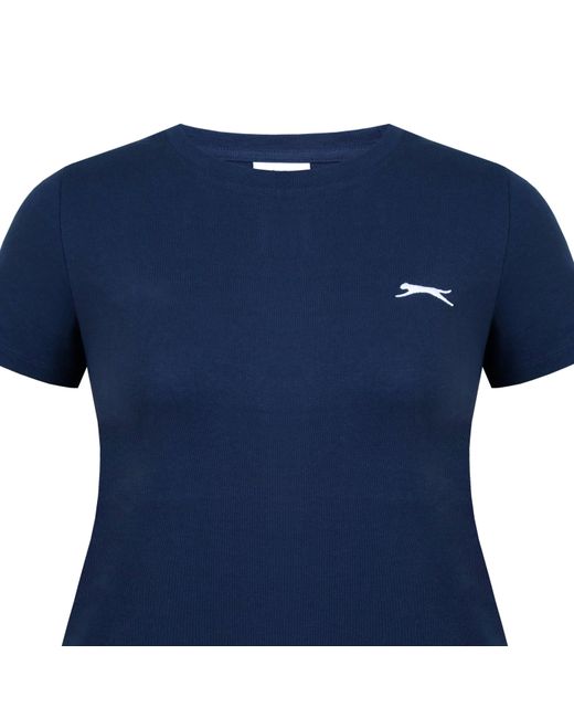 Slazenger 1881 Blue Crew Neck Tee