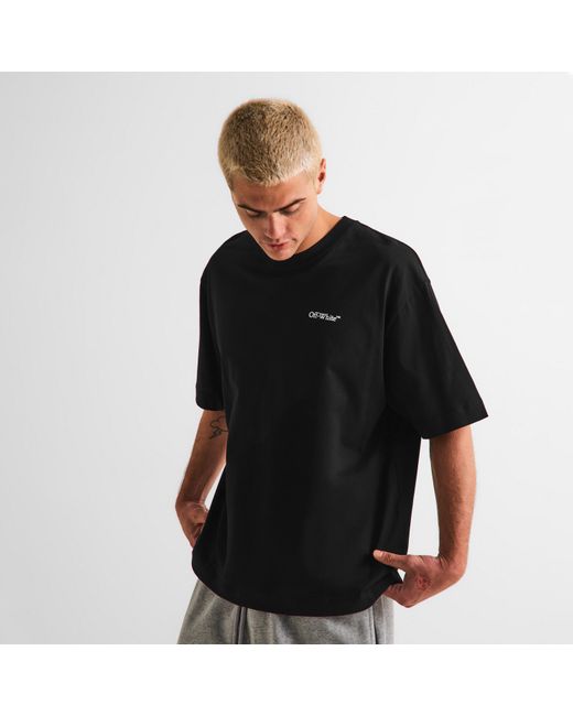 Off-White c/o Virgil Abloh Black Off T Shirt for men
