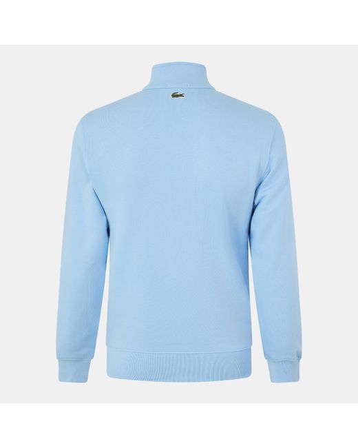 Lacoste Blue Adults Breathable Crew Neck Jumper
