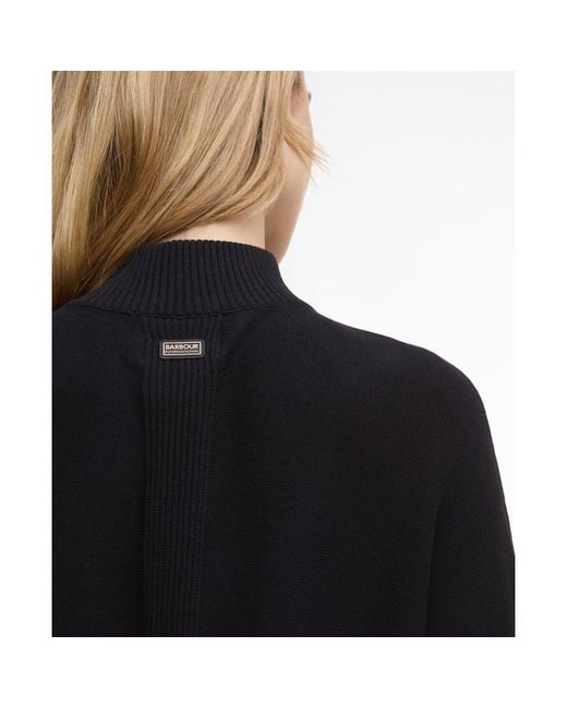 Barbour Black Lola Knit Jumper
