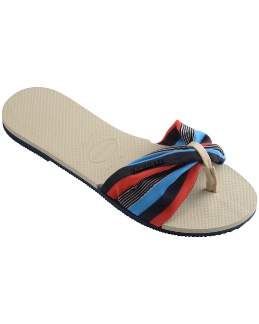 Havaianas Blue Hav. You Saint Tropez Flip Flops