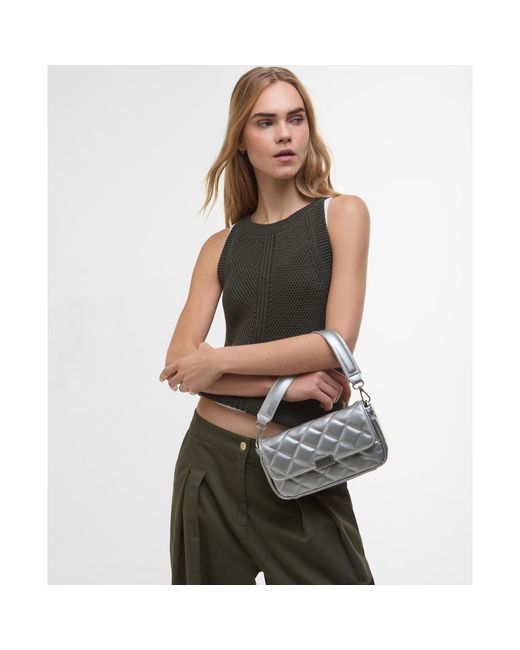 Barbour Multicolor Quilted Medium Cross Body Bag