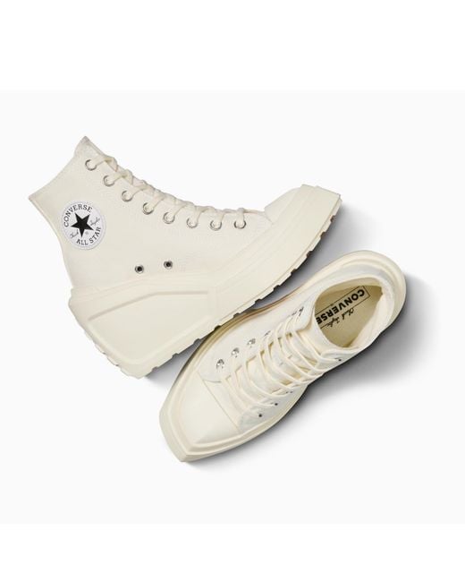 Converse White Chuck 70 De Luxe Wedge Heeled Sandals