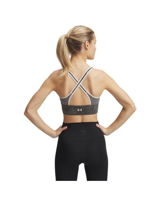 Under Armour Gray Medium Impact Sports Bra