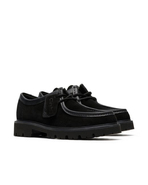 Clarks Black Moc Toe Formal Shoes for men