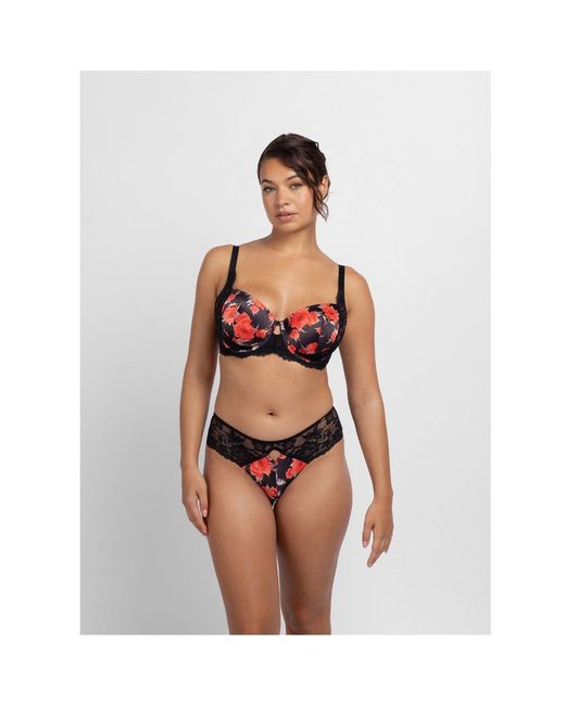 DORINA Red Demi Bra