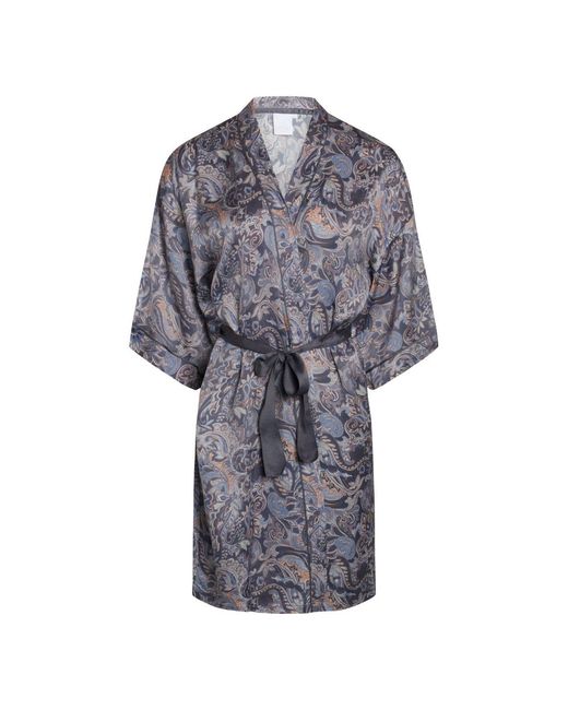 CCDK Blue Kimono Dressing Gown