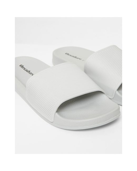 Threadbare Gray Arlo Flat Sandal for men