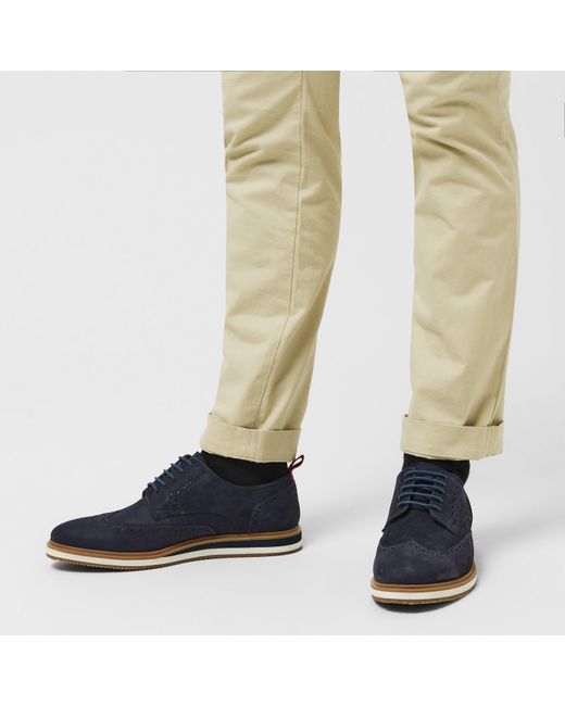 Dune Blue 'britle' Casual Shoes for men