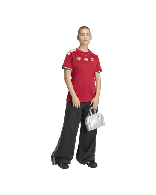 Adidas Red Hungary Home Shirt World Cup 2026