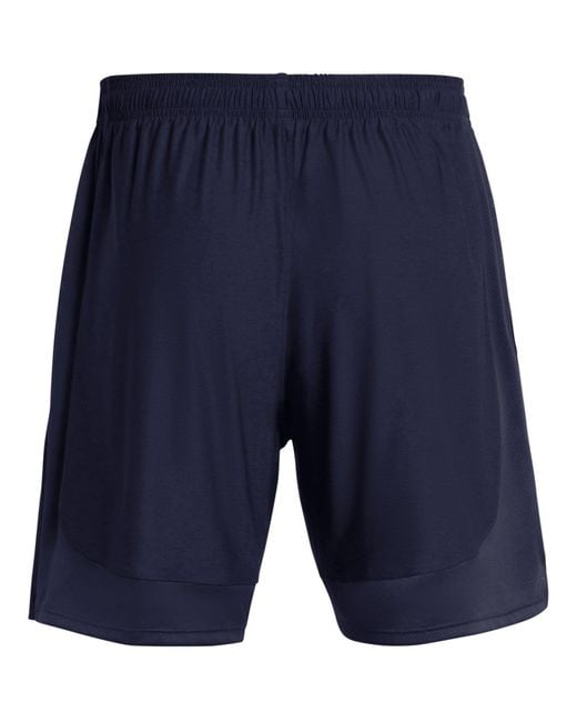 Under Armour Blue Tech Vent 7In Shorts for men