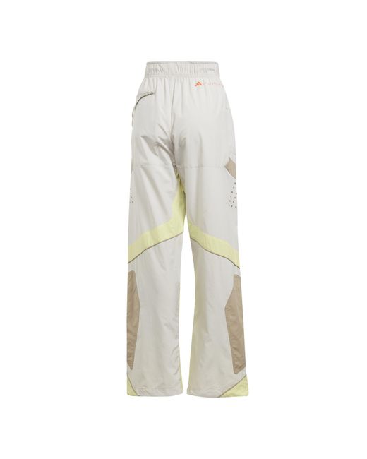 Adidas White Closed Hem Woven Tracksuit Joggers