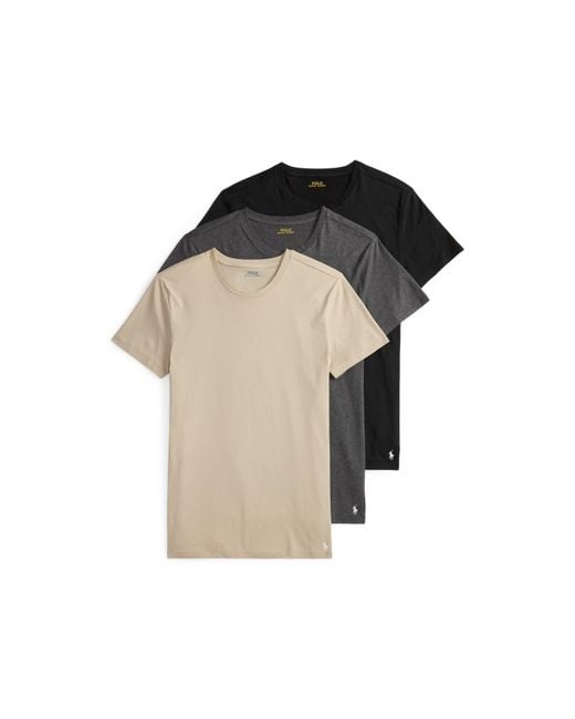 Polo Ralph Lauren Multicolor 3-Pack T-Shirts for men