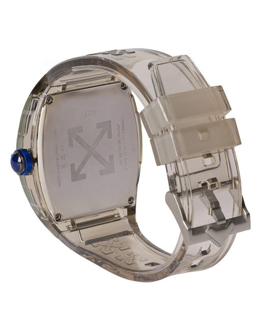 Off-White c/o Virgil Abloh Gray Beat Watch for men