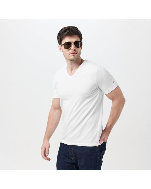 Boss White Spirit Regular Fit T-Shirt for men