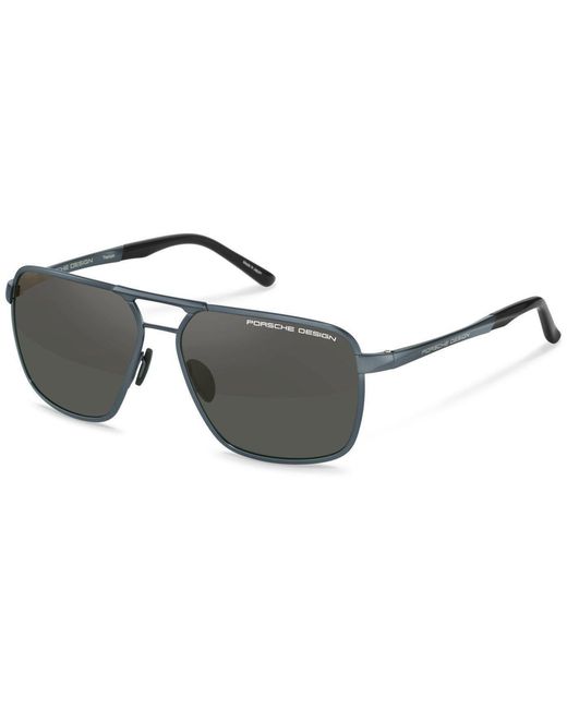 Porsche Design Black Uv Protection Wayfarer Sunglasses for men