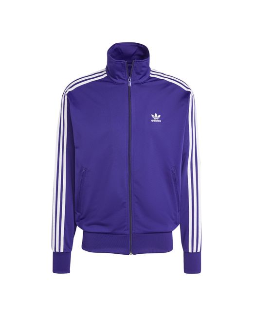 Adidas Originals Purple Firebird Tracksuit Top for men