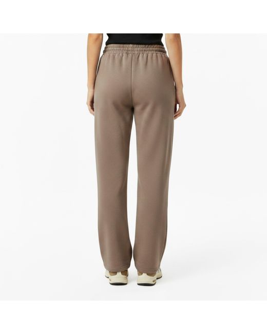 I Saw It First Natural Open Hem Jersey Jogging Bottoms